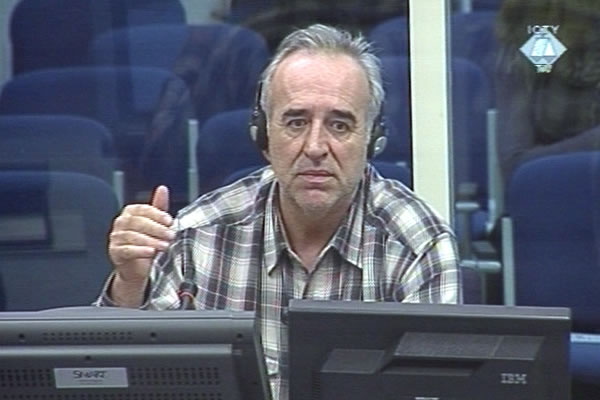 Momir Nikolic, witness at the Zdravko Tolimir trial