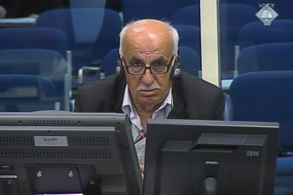 Ismet Svraka, witness at the Ratko Mladic trial