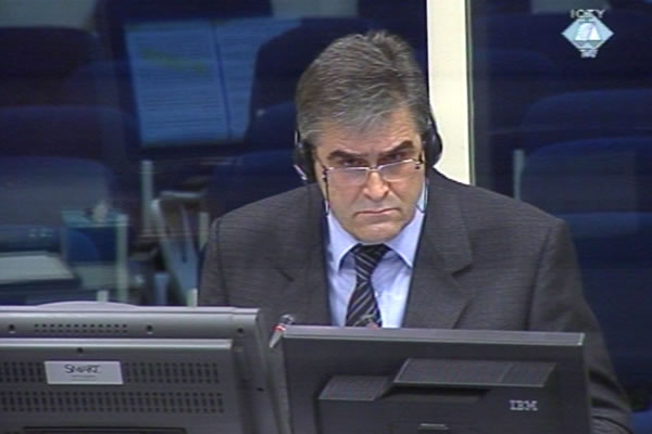 Milenko Stanic, defence witness of Radovan Karadzic