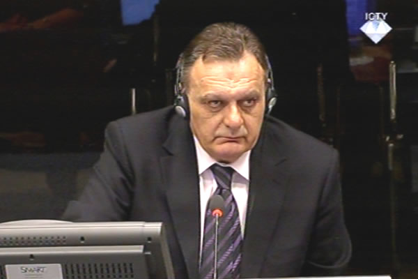 Mane Djuric, defence witness of Radovan Karadzic