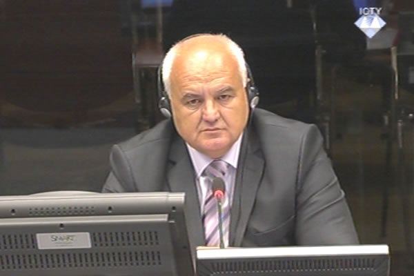 Dragomir Keserović, defence witness of Radovan Karadzic
