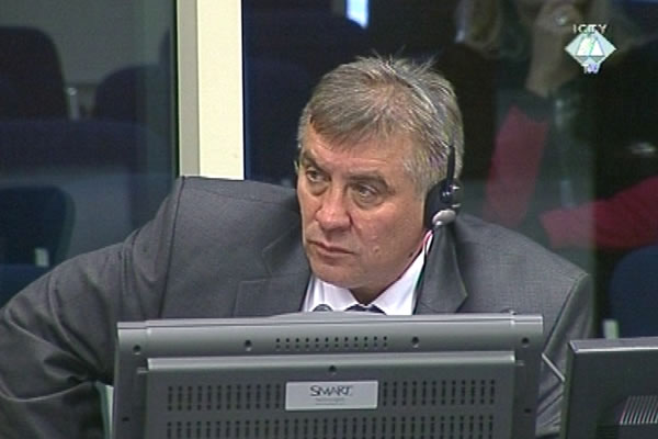 Tomislav Kovac, witness at the Radovan Karadzic trial