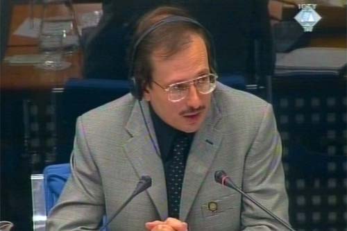 Barry Lituchy, defense witness for Milosevic