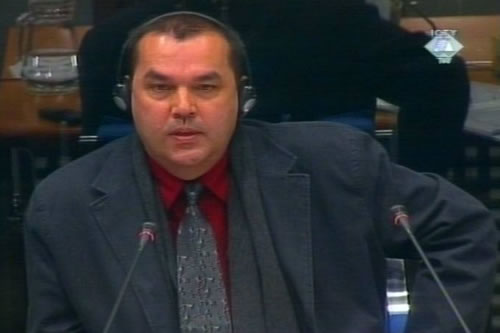 Patrick Barriot, defense witness for Milosevic