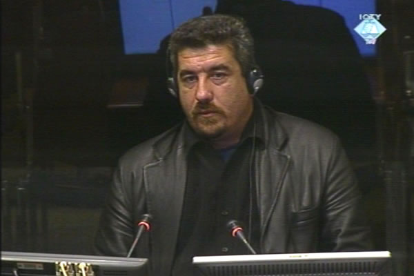 Pjeter Shala, witness in the Haradinaj, Balaj and Brahimaj trial