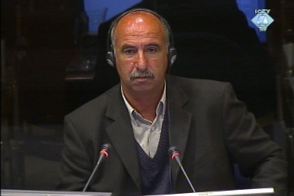 Shaban Balaj, witness in the Haradinaj trial