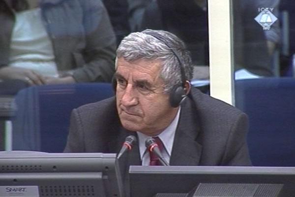 Slobodan Avlijas, witness at the Mico Stanisic and Stojan Zupljanin trial