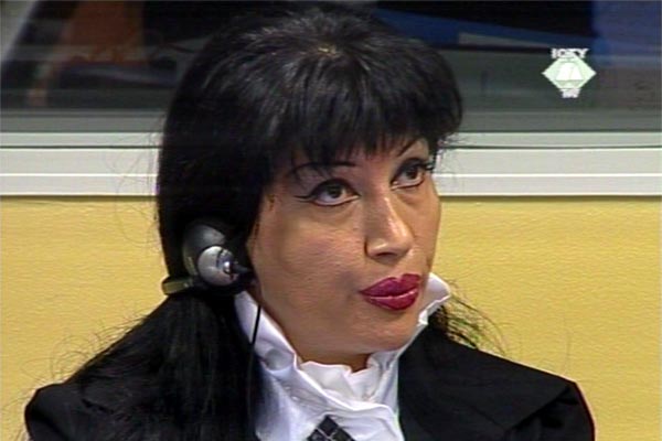 Sofija Galeva, defense witness for Ljubeta Boskoski