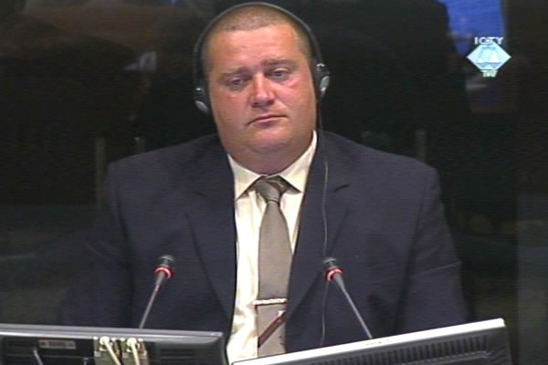 Vladimir Gojanovic, witness at the Gotovina, Cermak and Markac trial