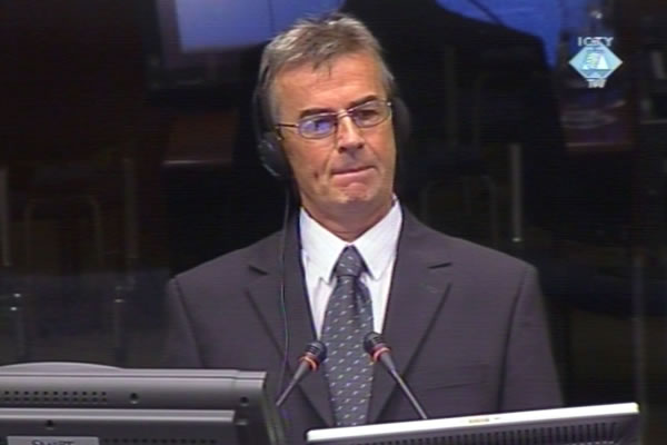 Ekrem Suljevic, witness at the Radovan Karadzic trial