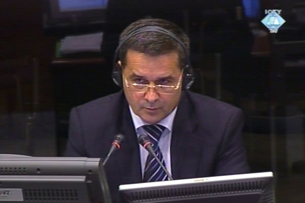 Gojko Vasic, witness at the Mico Stanisic and Stojan Zupljanin trial