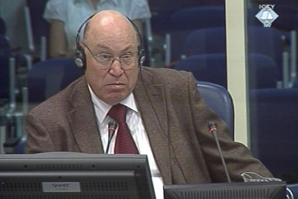 Husein Ali Abdel-Razek, witness at Radovan Karadzic's trial