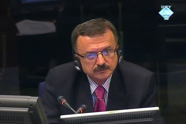 Emir Turkusic, witness at the Radovan Karadzic trial 