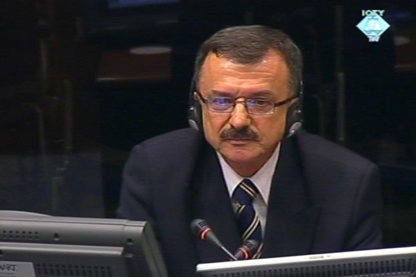 Emir Turkusic, witness at the Radovan Karadzic trial 