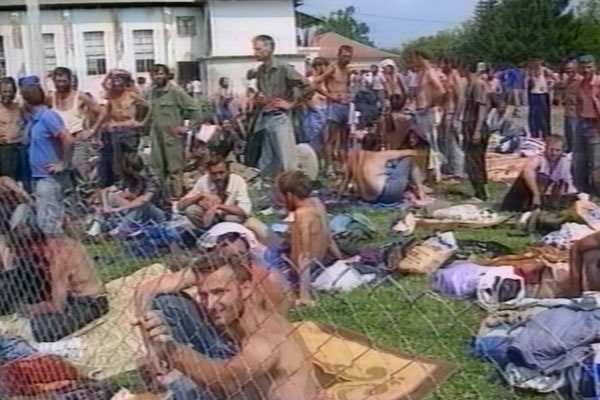 Picture from Trnopolje camp