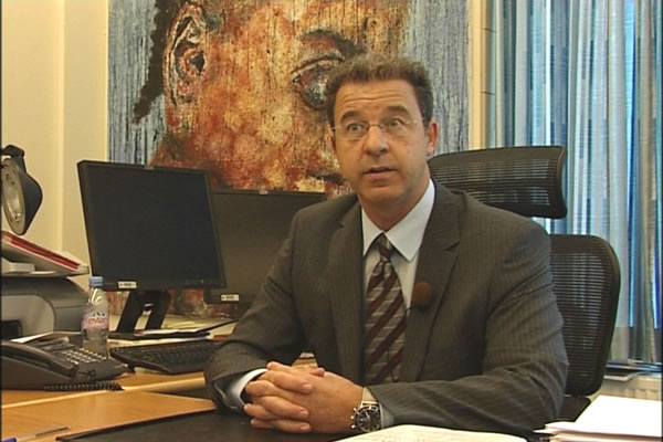 Serge Brammertz, chief prosecutor of the Tribunal