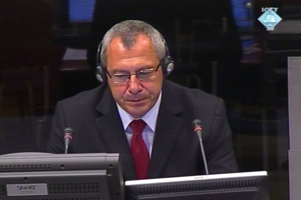 Tomasz Blaszczyk, witness at Radovan Karadzic trial
