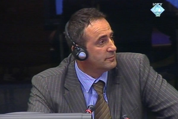 Ibro Osmanovic, witness at the Radovan Karadzic trial