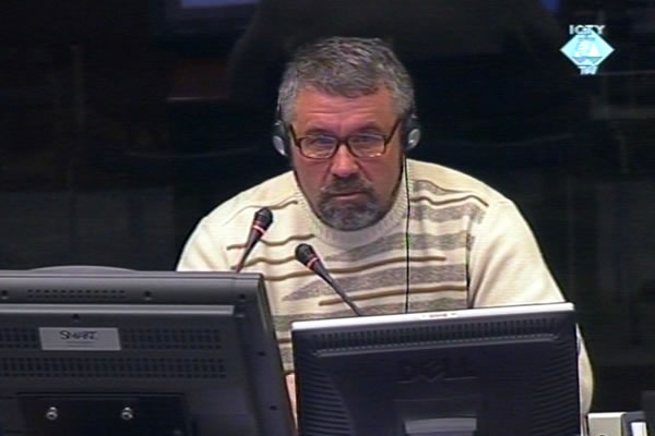 Aleksandr Vishnevski, witness at the Radovan Karadzic trial