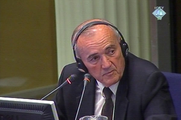 Dragan Kezunovic, witness at the Radovan Karadzic trial