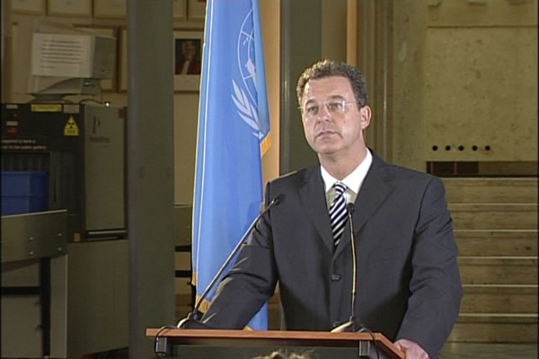 Serge Brammertz, chief prosecutor in the Tribunal