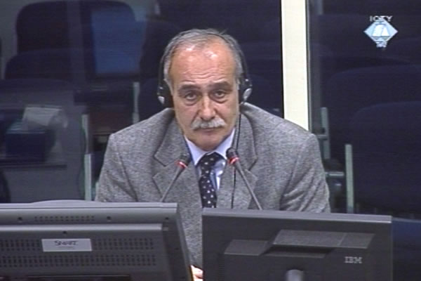 Ljubomir Obradovic, witness at the Zdravko Tolimir trial