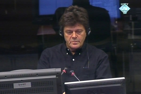 Kerim Mesanovic, witness at the Radovan Karadzic trial