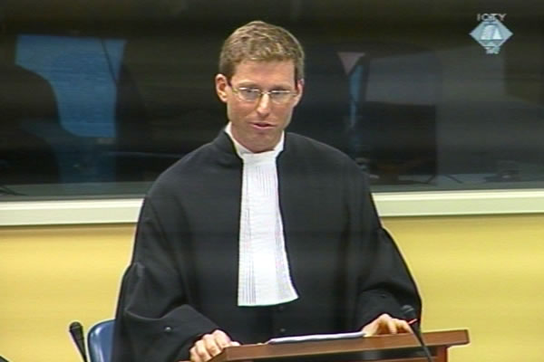 Matthew Gillett, member of prosecution team at Milan and Sredoje Lukic trial