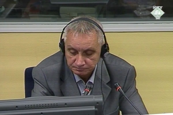 Aco Draca, defence witness of Franko Simatovic