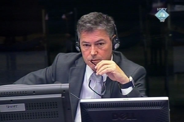 Jean-Rene Ruez, witness at the Radovan Karadzic trial