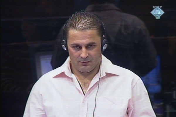 Dragan Todorovic, witness at the Radovan Karadzic trial