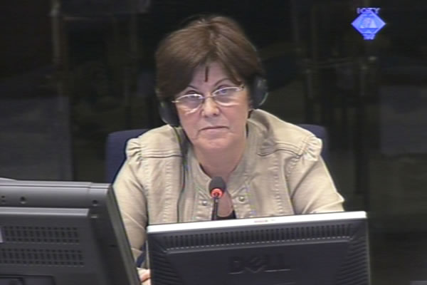 Ewa Tabeau, witness at the Radovan Karadzic trial