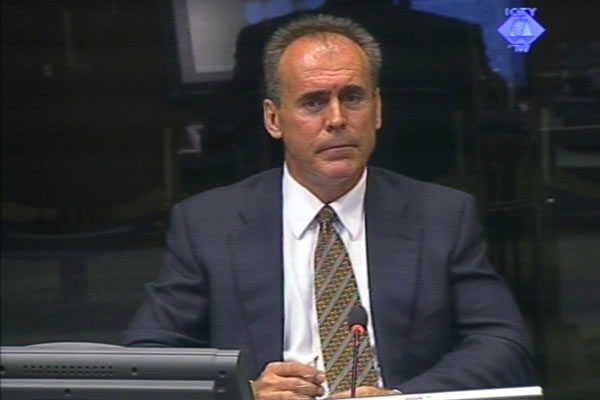 Tomislav Premovic, witness at the Radovan Karadzic trial