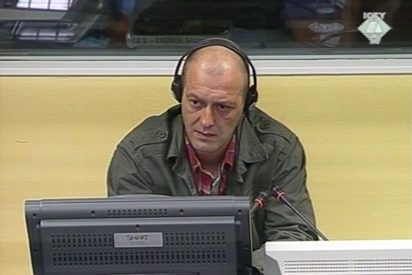Dejan Plahuta, defence witness of Franko Simatovic