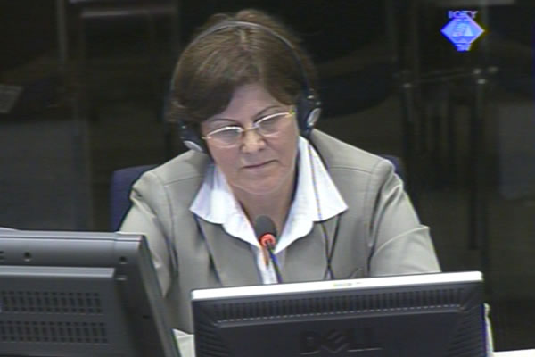 Ewa Tabeau, witness at the Radovan Karadzic trial