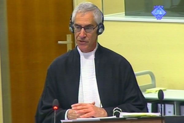 Alan Tieger, prosecutor at the Radovan Karadzic trial
