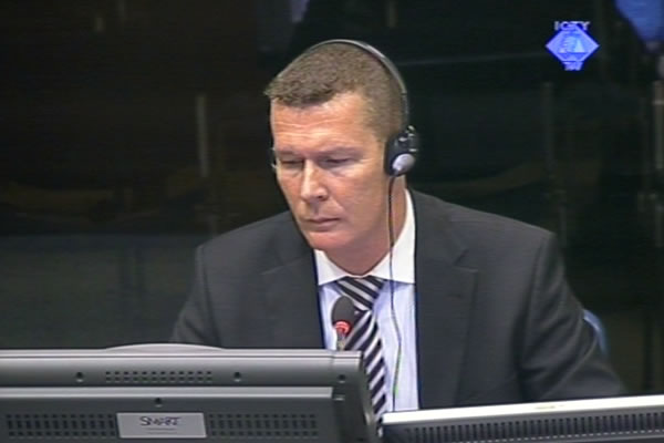 Eelco Koster, witness at the Ratko Mladic trial