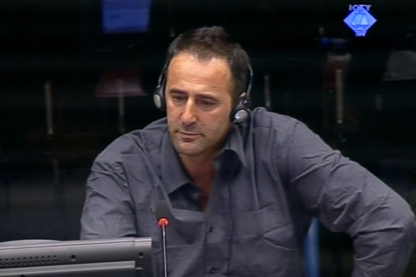 Ibro Osmanovic, witness at the Ratko Mladic trial