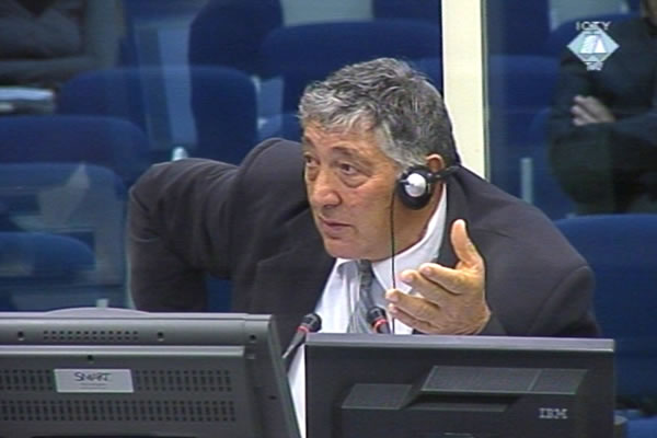 Dusan Skrba, defence witness of Radovan Karadzic