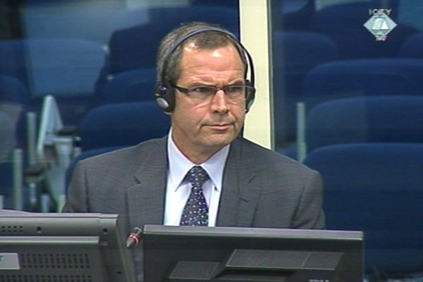 Michel Gauthier, defence witness of Radovan Karadzic
