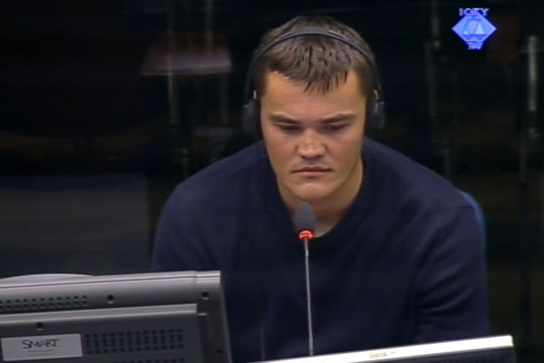 Muhamed Kapetanovic, witness at the Ratko Mladic trial