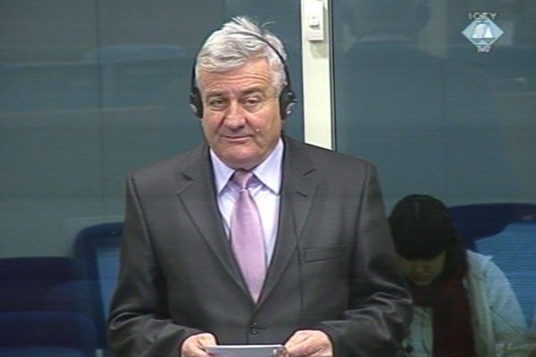 Mile Sladoje, defence witness of Radovan Karadzic