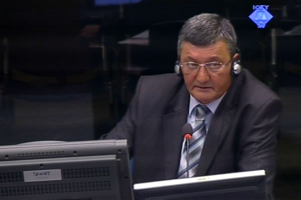 Momir Garic, defence witness of Radovan Karadzic