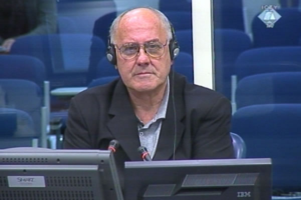 Nusret Sivac, witness at the Ratko Mladic trial