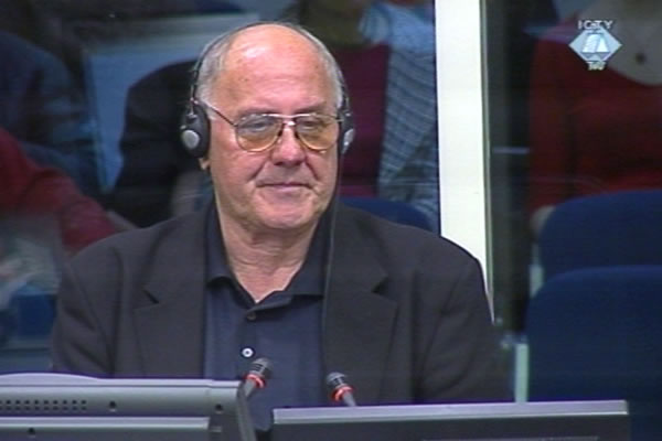 Nusret Sivac, witness at the Ratko Mladic trial