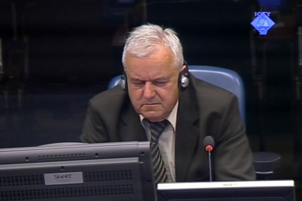 Slavko Gengo, defence witness of Radovan Karadzic