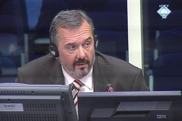 Dragan Sojic, defence witness of Radovan Karadzic