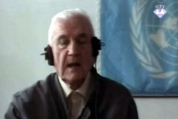 Ilija Miscevic, defence witness of Radovan Karadzic