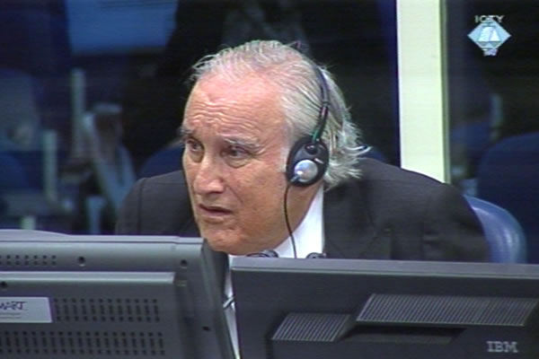 Jose Cutileiro, defence witness of Radovan Karadzic