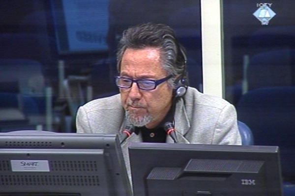 Mario Andolina, defence witness of Radovan Karadzic